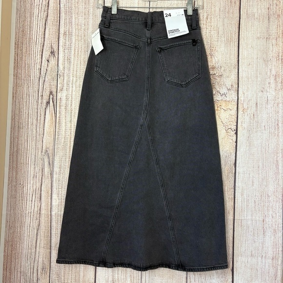 Joes Womens Tulie Midi  Denim Skirt size 24 - Picture 6 of 13